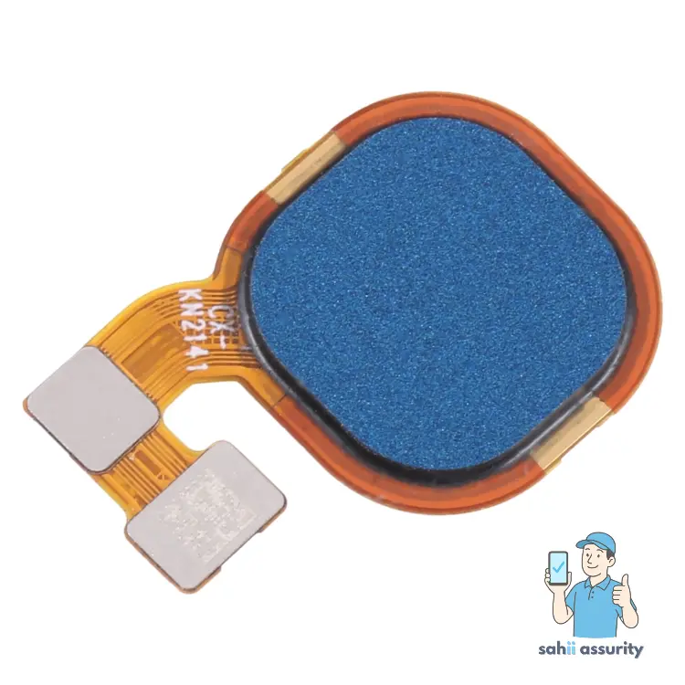 Fingerprint Sensor with Flex Cable for Infinix Hot 9 Blue